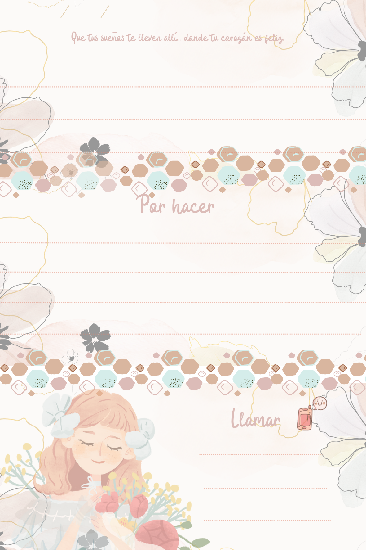 Hojas Decorativas (Digitales) Historias Paquete imprimible de 27 hojas